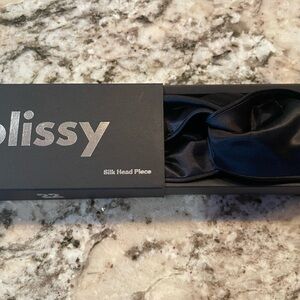 Blissy Black Silk Head Piece
